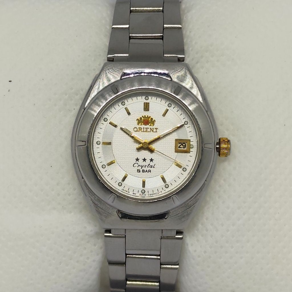 Orient Crystal 3 Stars SZ13-Q1 Jam Tangan Wanita Second
