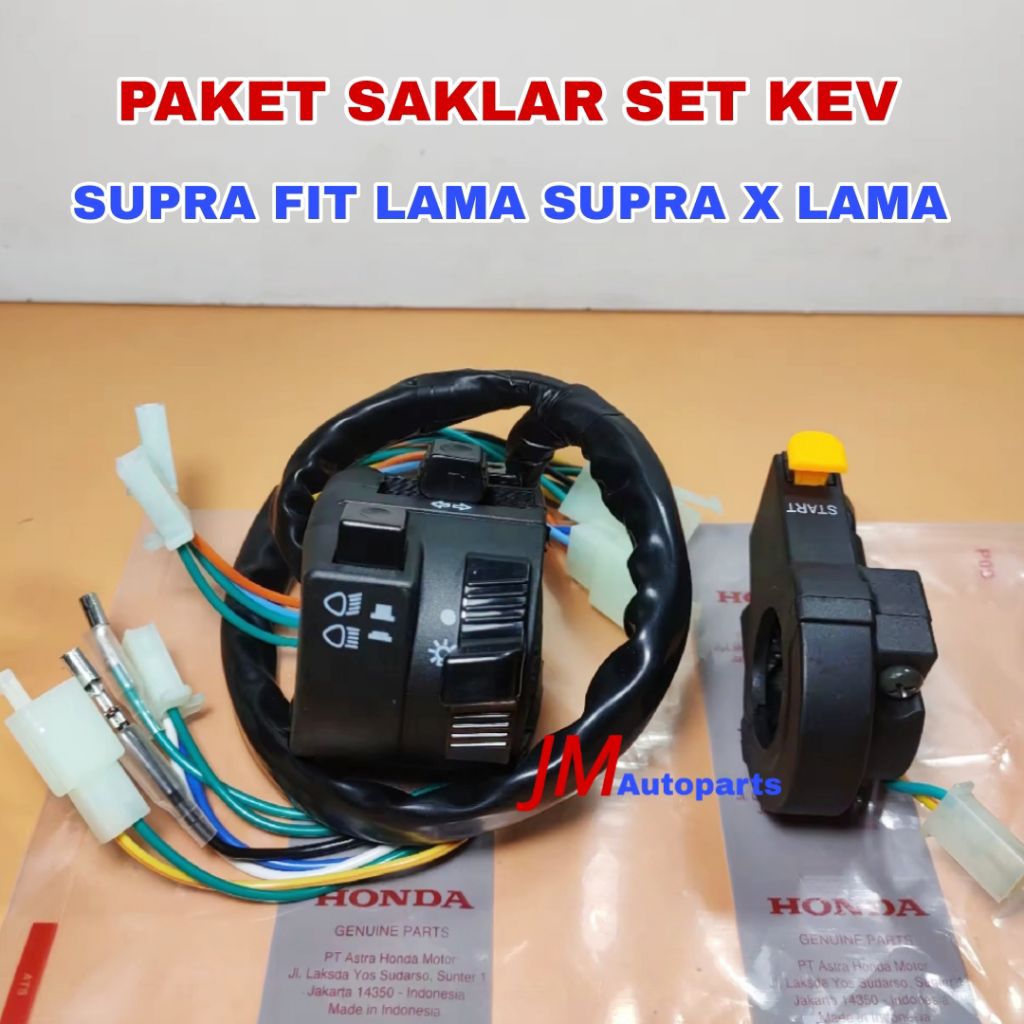 holder saklar kiri kanan set Honda Supra x lama Supra fit lama saklar kiri saklar kanan Supra lama