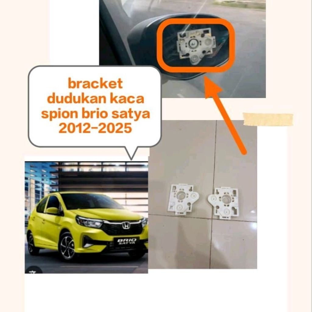 Bracket Dudukan Kaca Spion Honda Brio Satya 2012-2025 Harga Satuan Original untuk Keamanan dan Kenya
