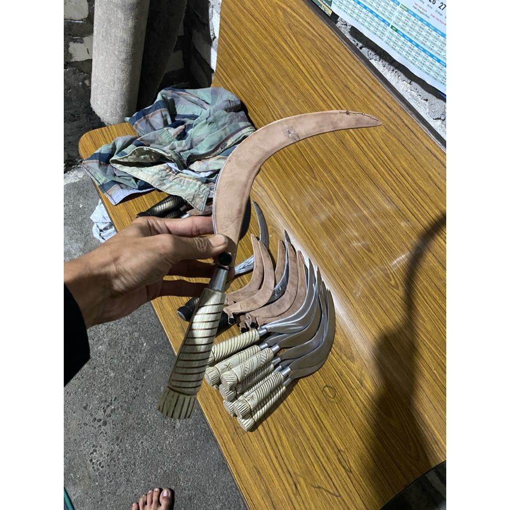 arit rumput asli Madura ukuran 30cm fre sarung