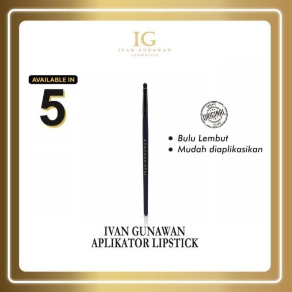 ivan Gunawan( Aplikator lipstik )