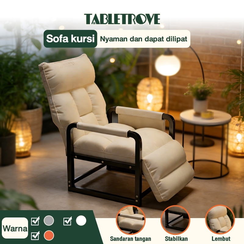 TABLETROVE Kursi Goyang Double Kursi Santai Kursi Malas Kursi Sofa Malas Kursi Tidur