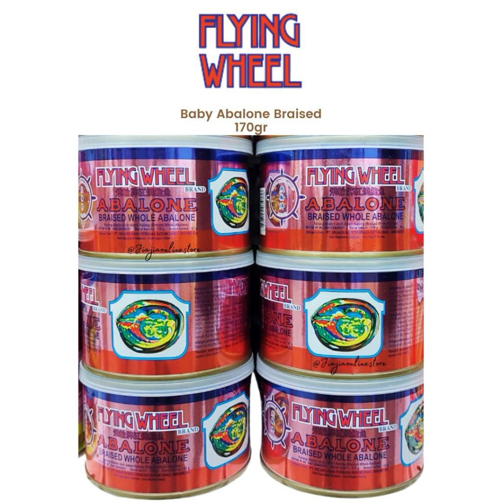 Flying Wheel Premium Abalone Braised Whole Abalone 170gr