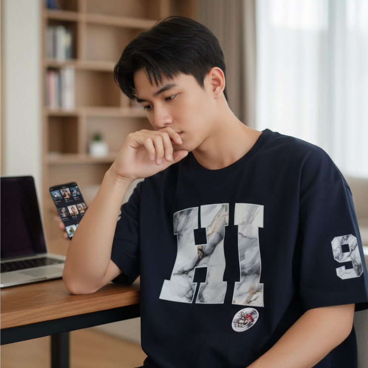 Okella – Kaos Pria Simpel Tapi Keren Cocok Harian