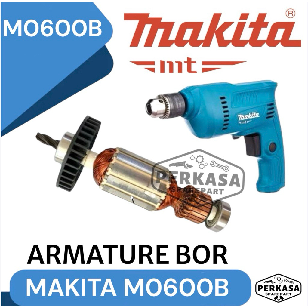 Sparepart Armature Mesin Bor Makita M0600B Angker Bor Makita M 0600 B