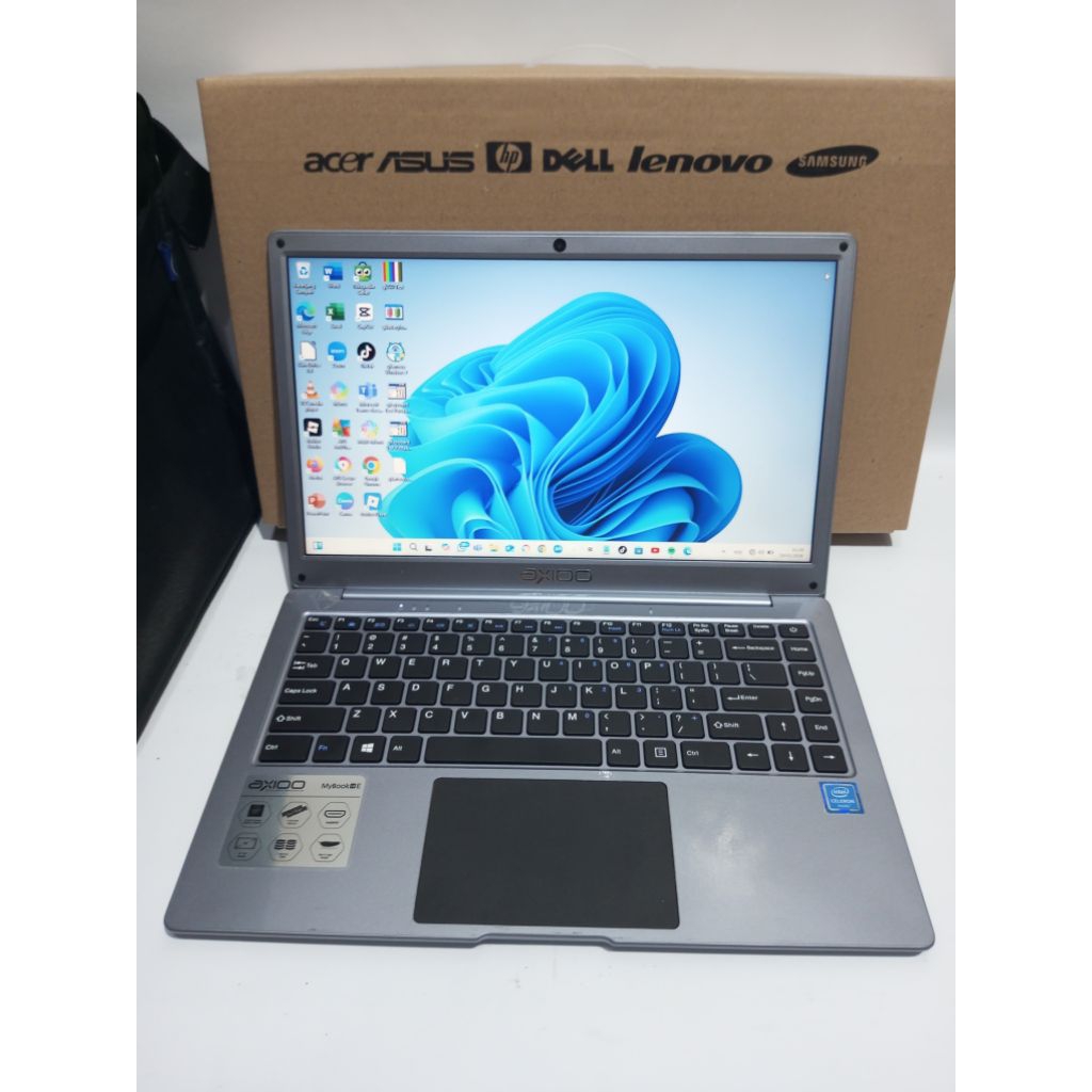 Axioo Mybook 14E Intel N4000 DDR 4GB SSD 256GB Nvme 14" Baterai 4 Jam