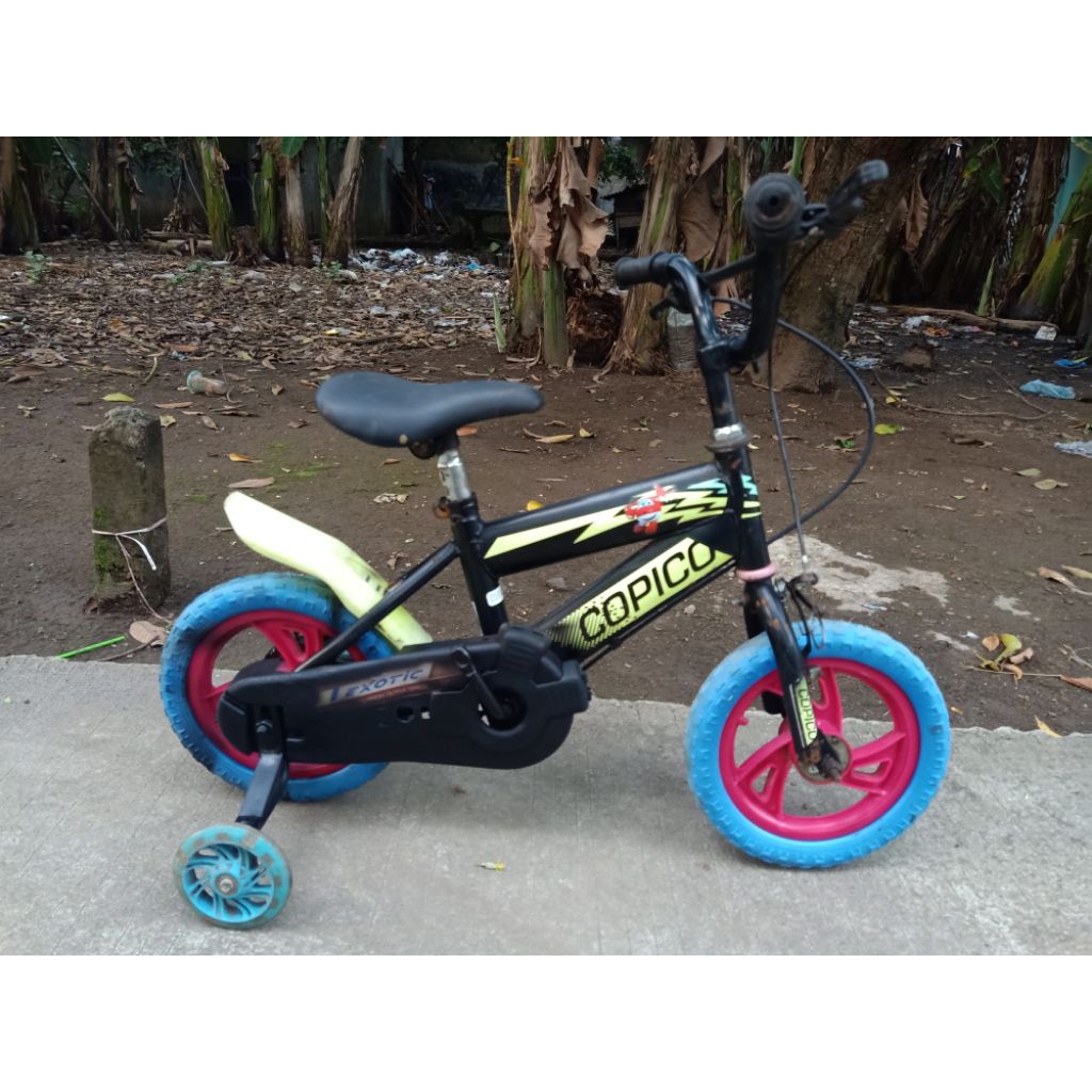 SEPEDA ANAK UKURAN 12  BAN JUMBO  SEKEN