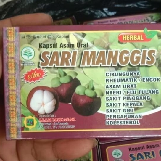Herbal asam urat MANGGIS