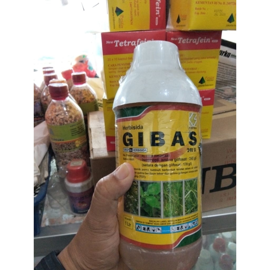 GIBAS 1LITER HERBISIDA rumput