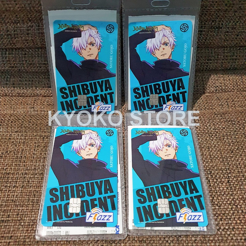 Kartu Flazz Jujutsu Kaisen Anime Satoru Gojo Gen2