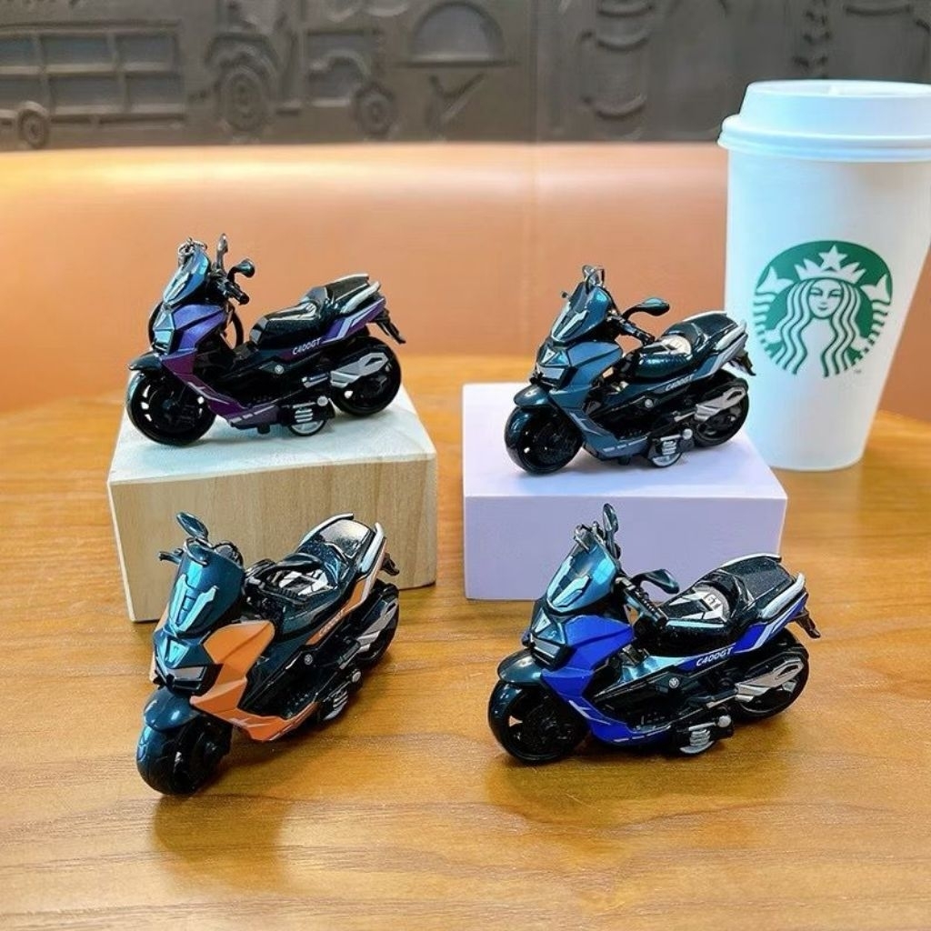 Diecast Motor Nmax/Alloy Motorcycle Klasik Jadul Unik Motor Mainan Anak/mainan Sepeda Motor Diecast 