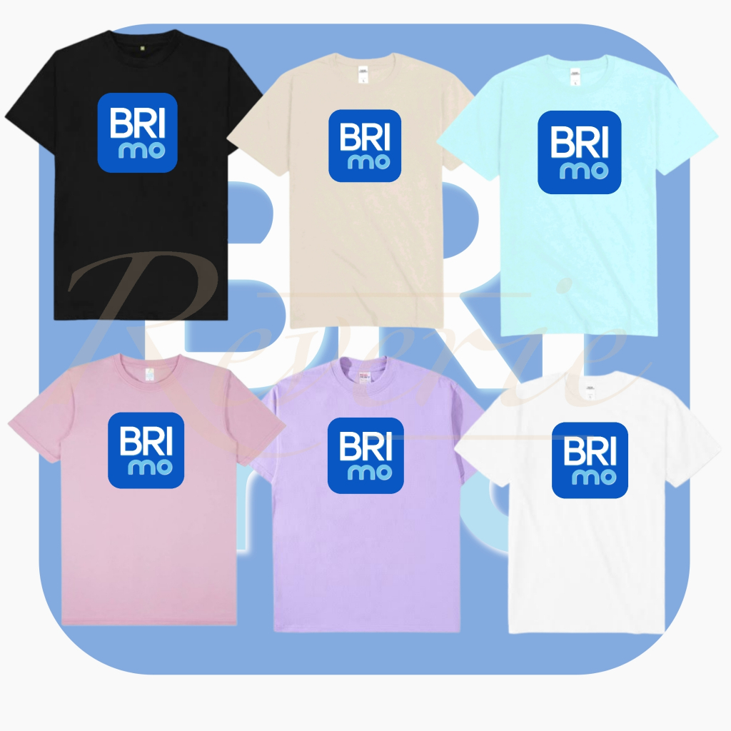KAOS NEW LOGO BRIMO BANK BRI 2026 TSHIRT SERAGAM BAJU KANTOR STAFF KARYAWAN