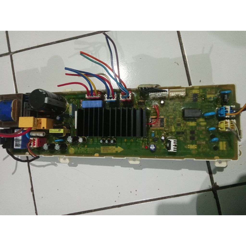 modul mesin cuci front loading lg
