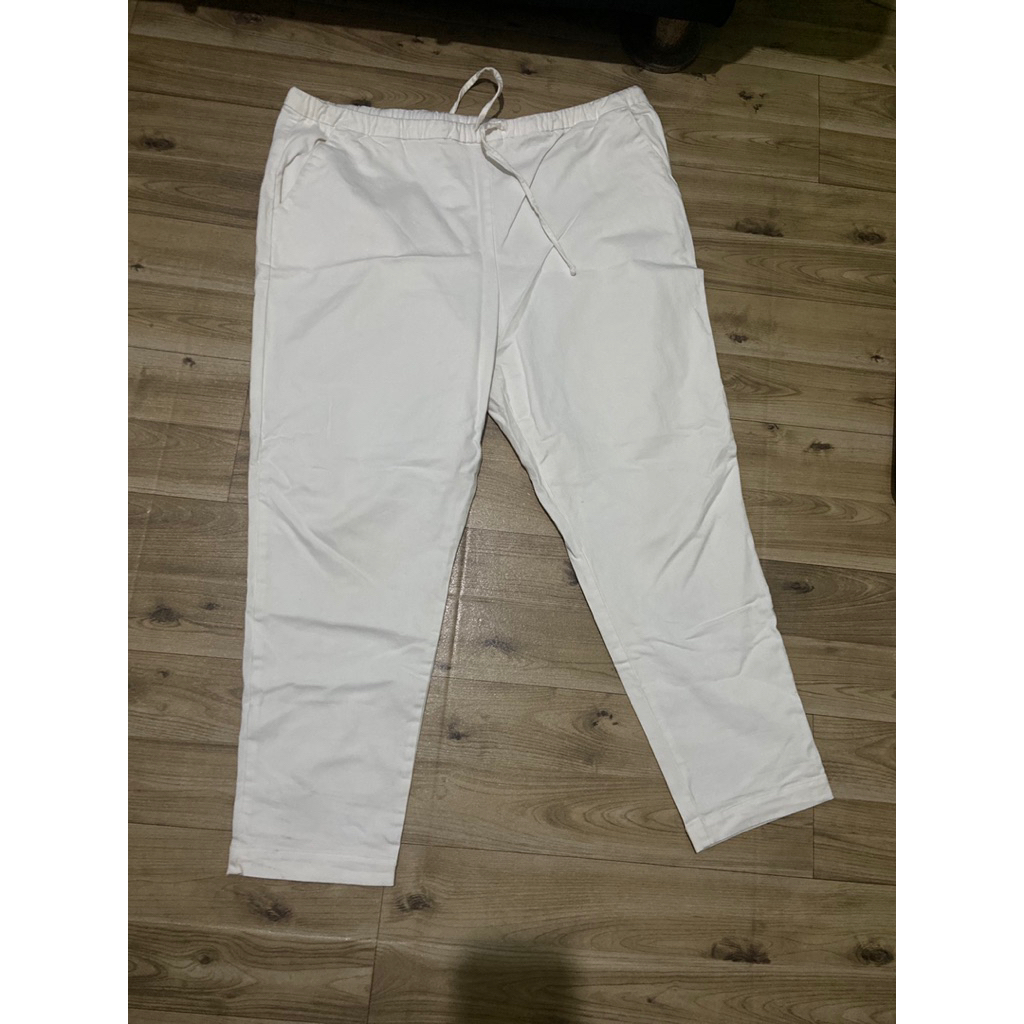 CELANA JEANS JUMBO IMPORT UK 20 ANKO PUTIH