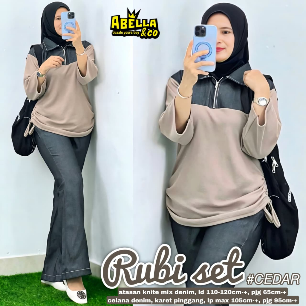 Pakaian Wanita HQ RUBI SET From AbELLA FASHION STORE