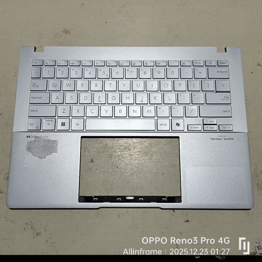 Frame keybaord Laptop ASUS Vivobook S 14 OLED 2024 S5406 S5406M S5406MA S14 M5406 M5406N M5406NA M54