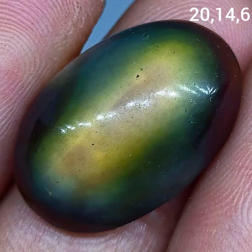 batu akik asli rubah pancawarna antik top hq natural (asli alam)