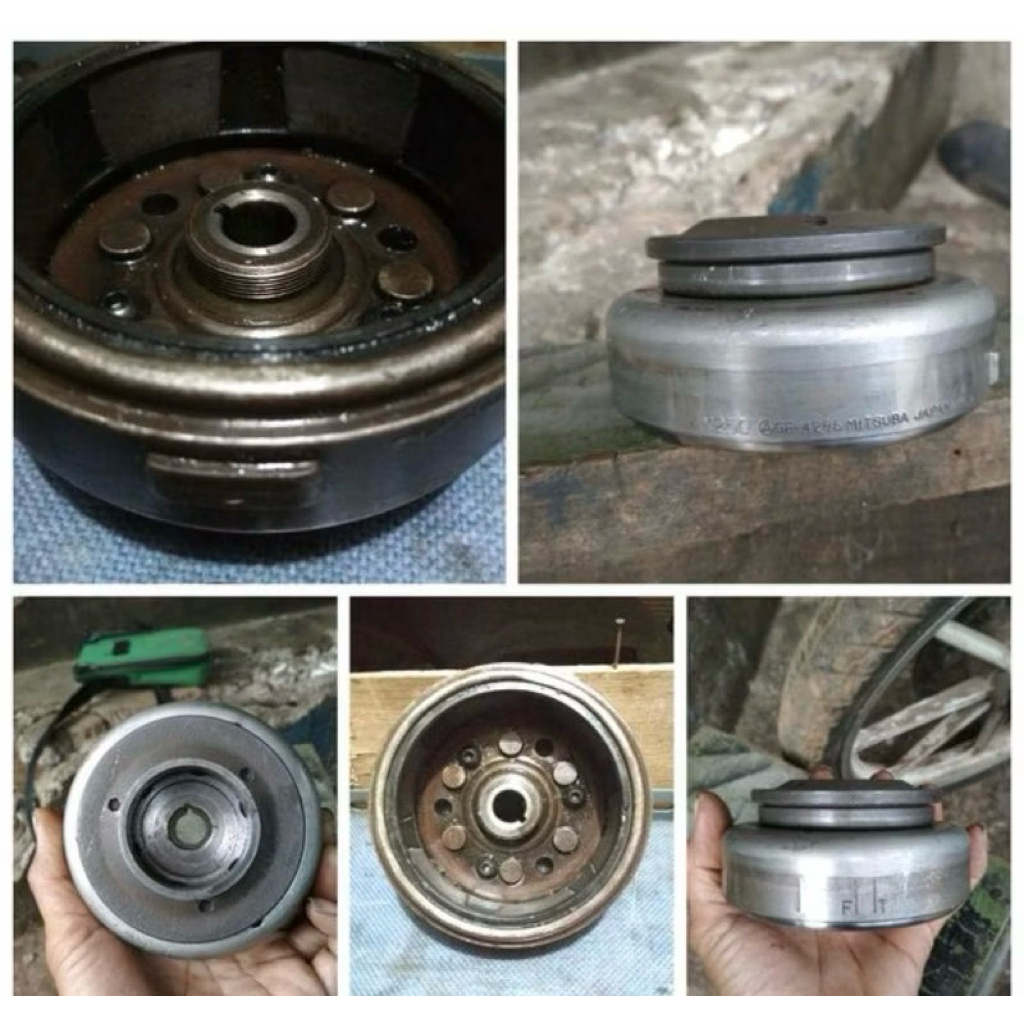 Magnet Magnit Set Wanway Oneway Kawasaki Kaze R Original