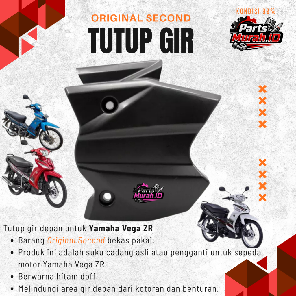 Yamaha Vega ZR RR Gear Cover Original Ori