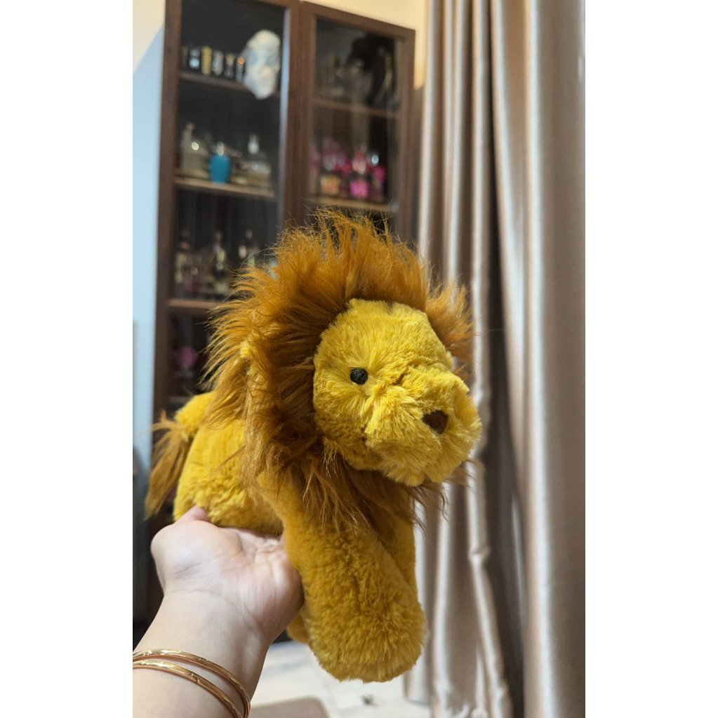 Jellycat smudge lion RETAIRED
