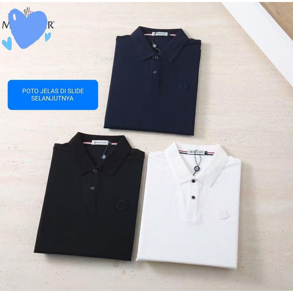 KAOS KERAH BRANDED PRIA M'CR 322 MIROR