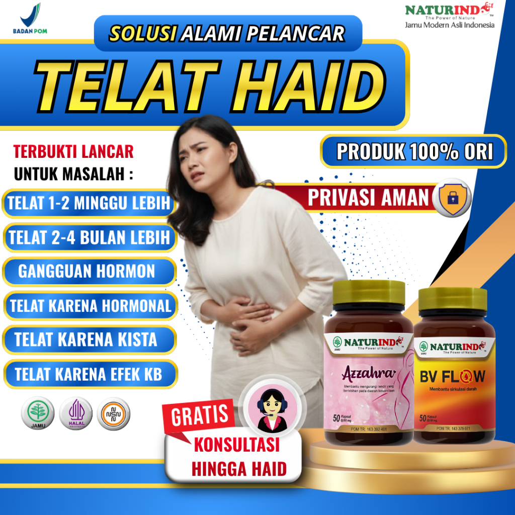 Pelancaran menstruasi Obat Pelancar Telat Haid Datang Bulan Nyeri Haid