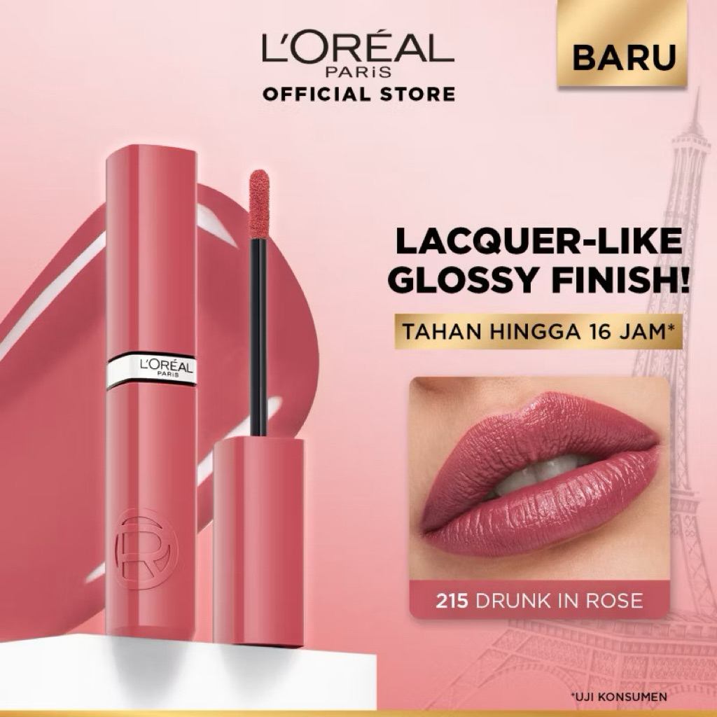 [Preloved] Original L’Oréal Paris Infallible Terbaru Laque Resistance Liquid Lipstick for 16H Long l