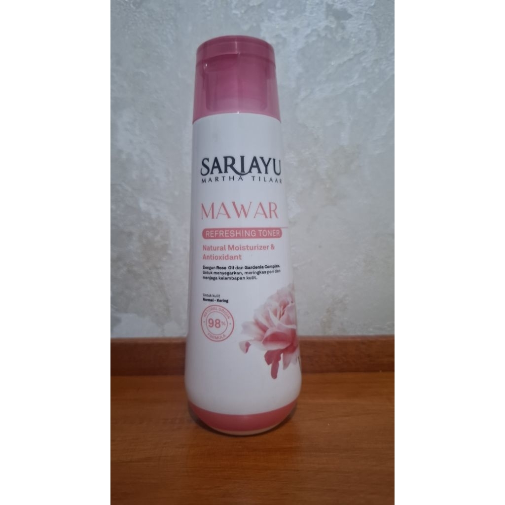 preloved air mawar sariayu
