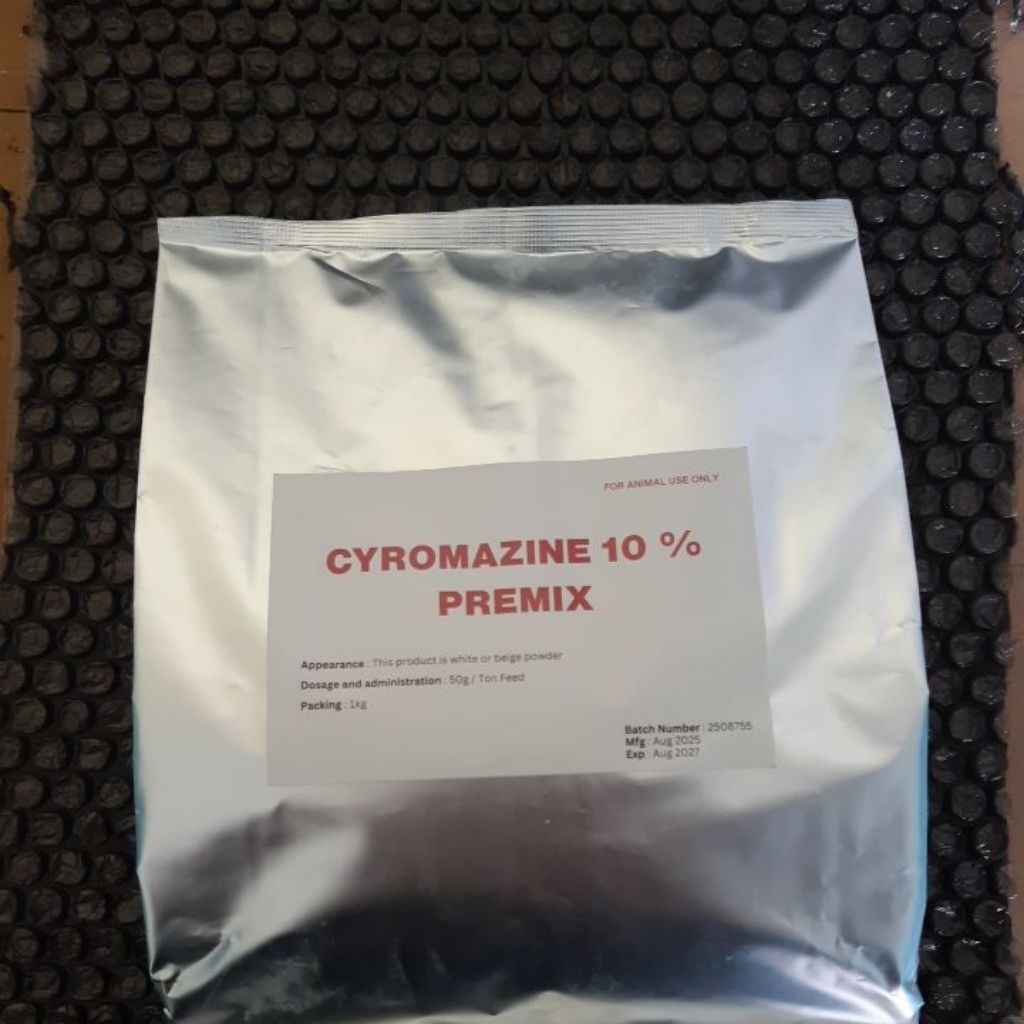 Cyromazine 10% 1Kg Anti Larva Lalat Membasmi Larva Lalat Pada Kandang Ayam Bebek