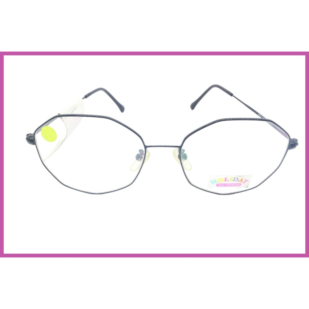 Optik Cahaya Truevue / Frame Bulat / anti radiasi / anti uv / Kacamata free lensa / kacamata minus /