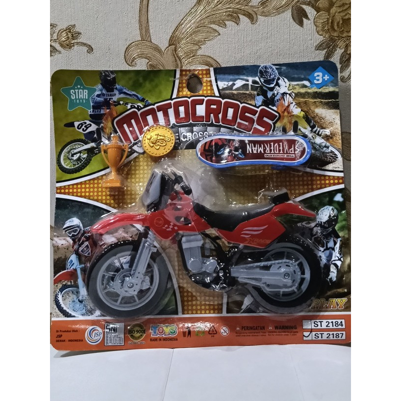 Mainan Motorcross Murah Tanpa Baterai Aman Anak