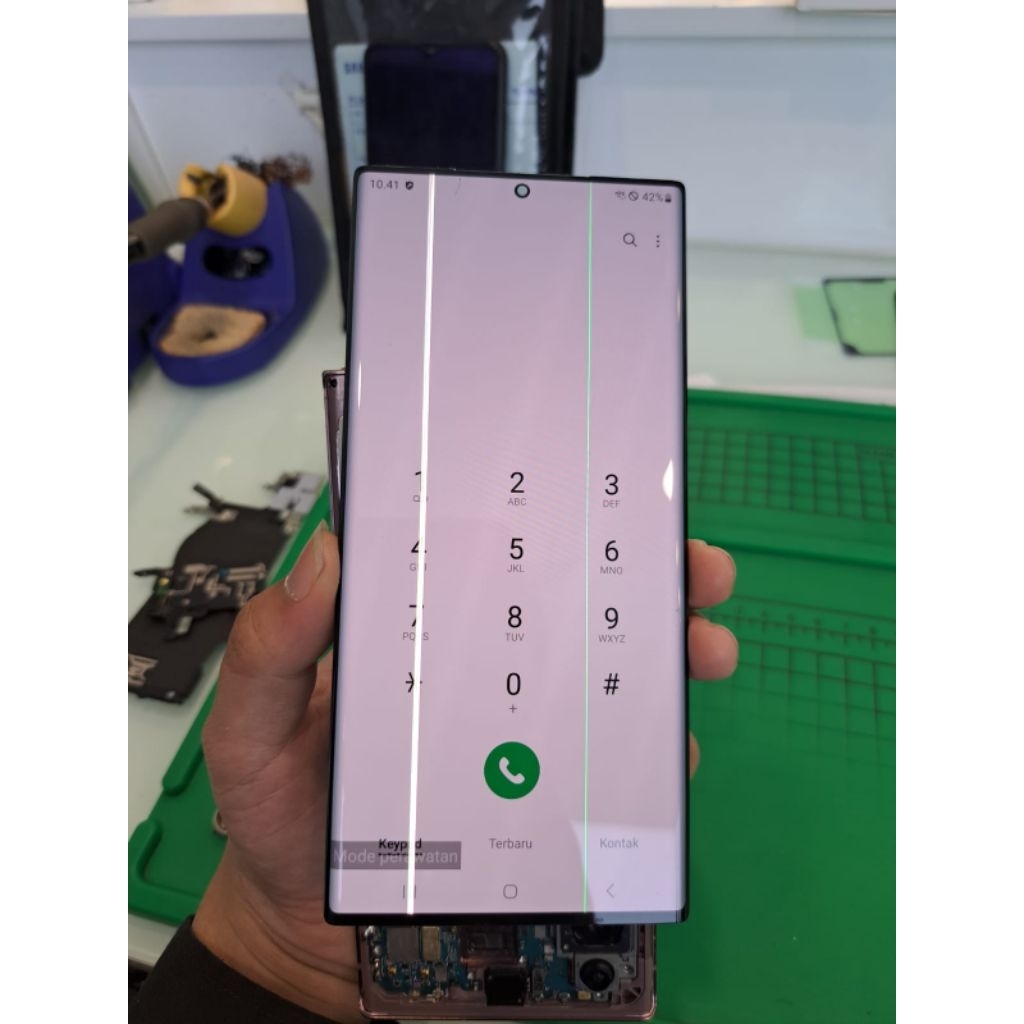 Lcd samsung note 20 ultra ori copotan