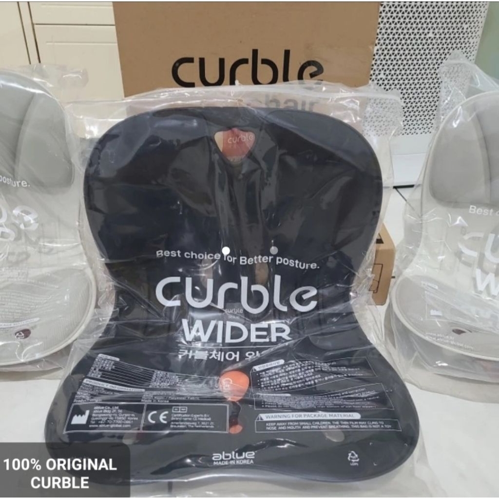 CURBLE CHAIR WIDER / Sandaran kursi penyangga punggung ORIGINAL 100%