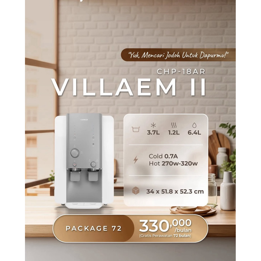 Filter Air Coway Tipe Villaem II