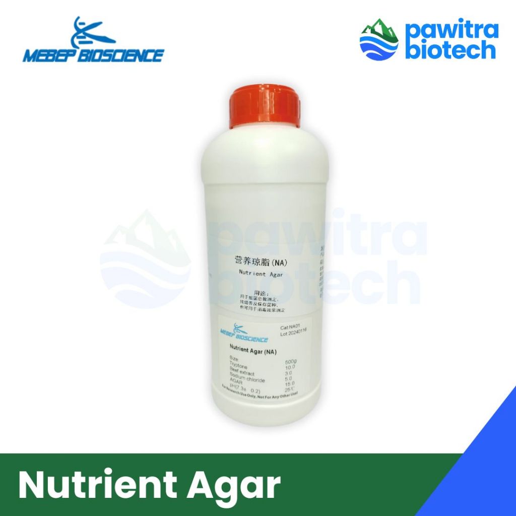 Nutrient Agar (NA) Media Mikrobiologi Pro Analis