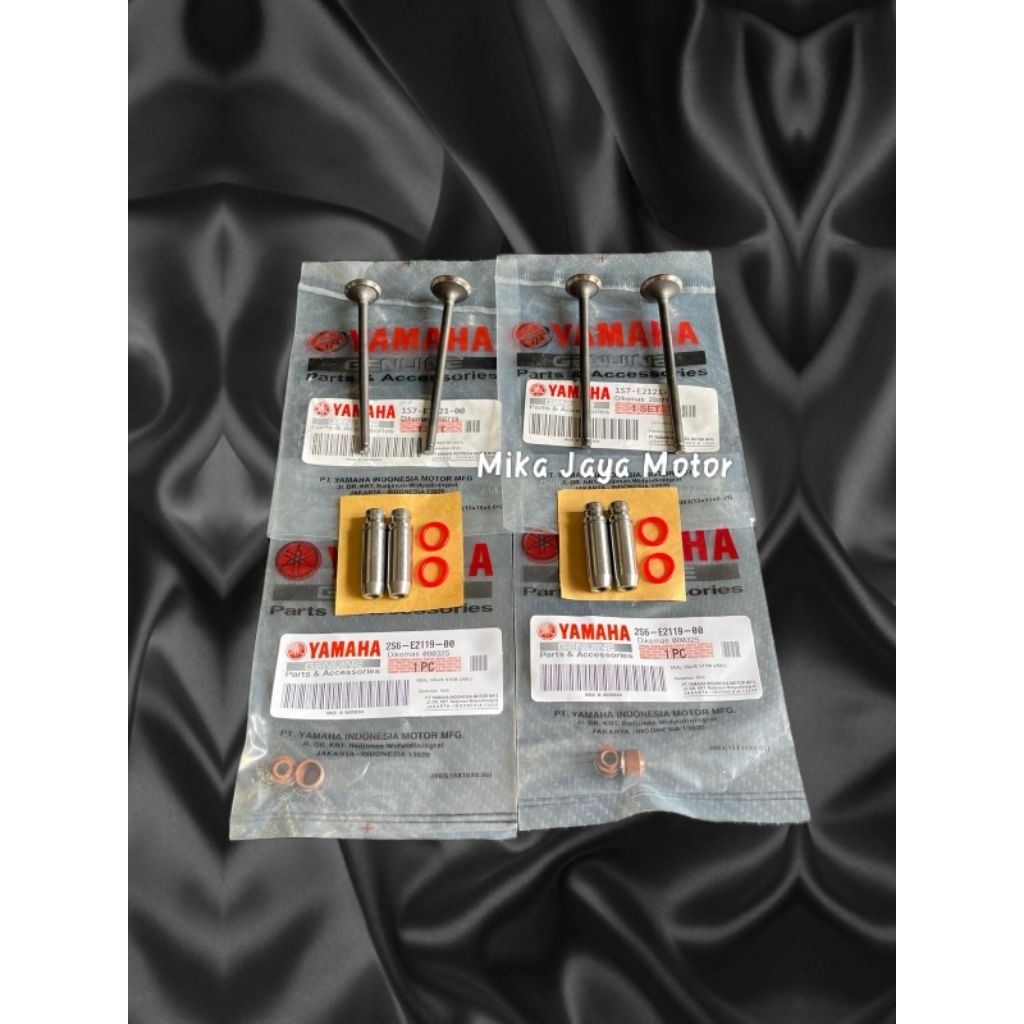 Klep set+Bosh Botol klep+Sil klep 1S7 Yamaha Jupiter MX old 135,MX new 135,Vixion ORI