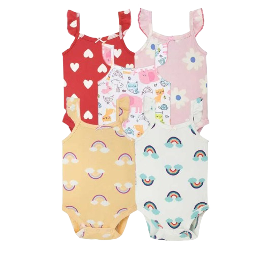 Jumpsuit 5 IN 1 Bayi /Jumper Bayi Laki Laki Perempuan Lucu/Baju Bayi Baru Lahir/Jumpsuit Bayi Newbor