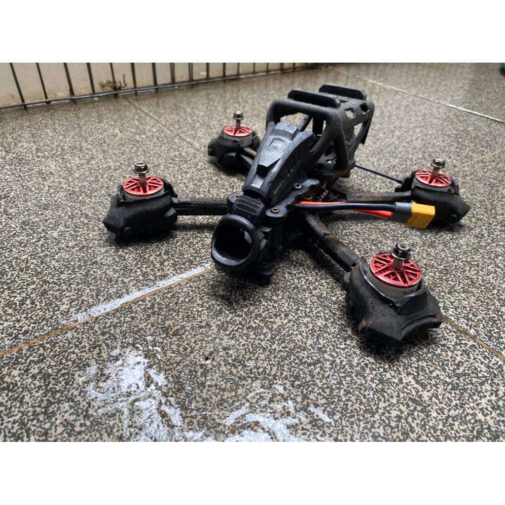 Drone fpv 5inch rakitan apek evo full armor tanpa vtx