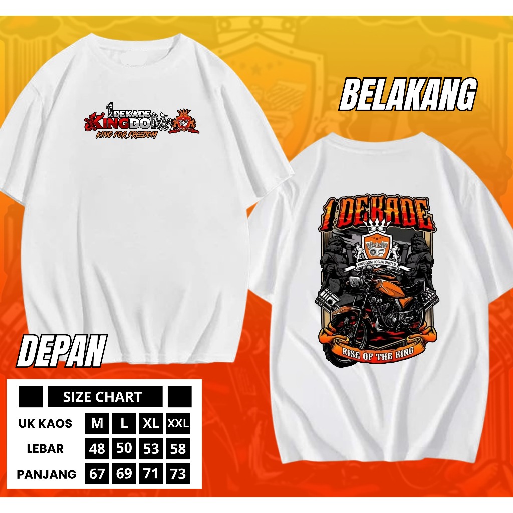 Bestcustom - Kaos 1 Dekade Rise Of The King