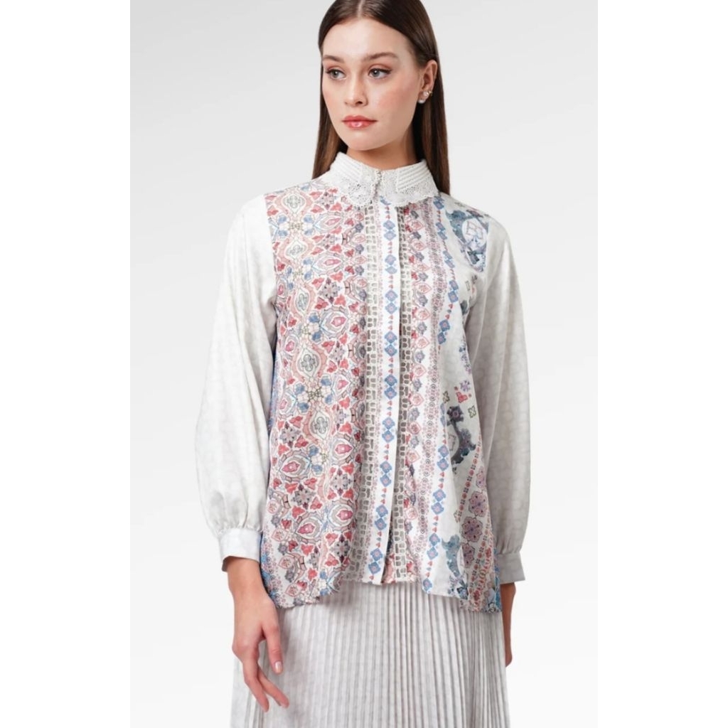 Benang Jarum Marchesa Lace Shirt Lulu Raya Series