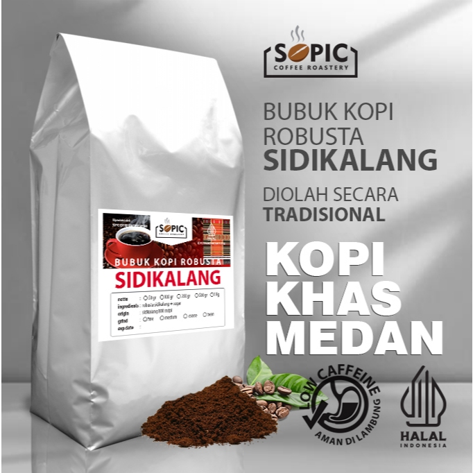 Bubuk Kopi Robusta Sidikalang 1 Kg