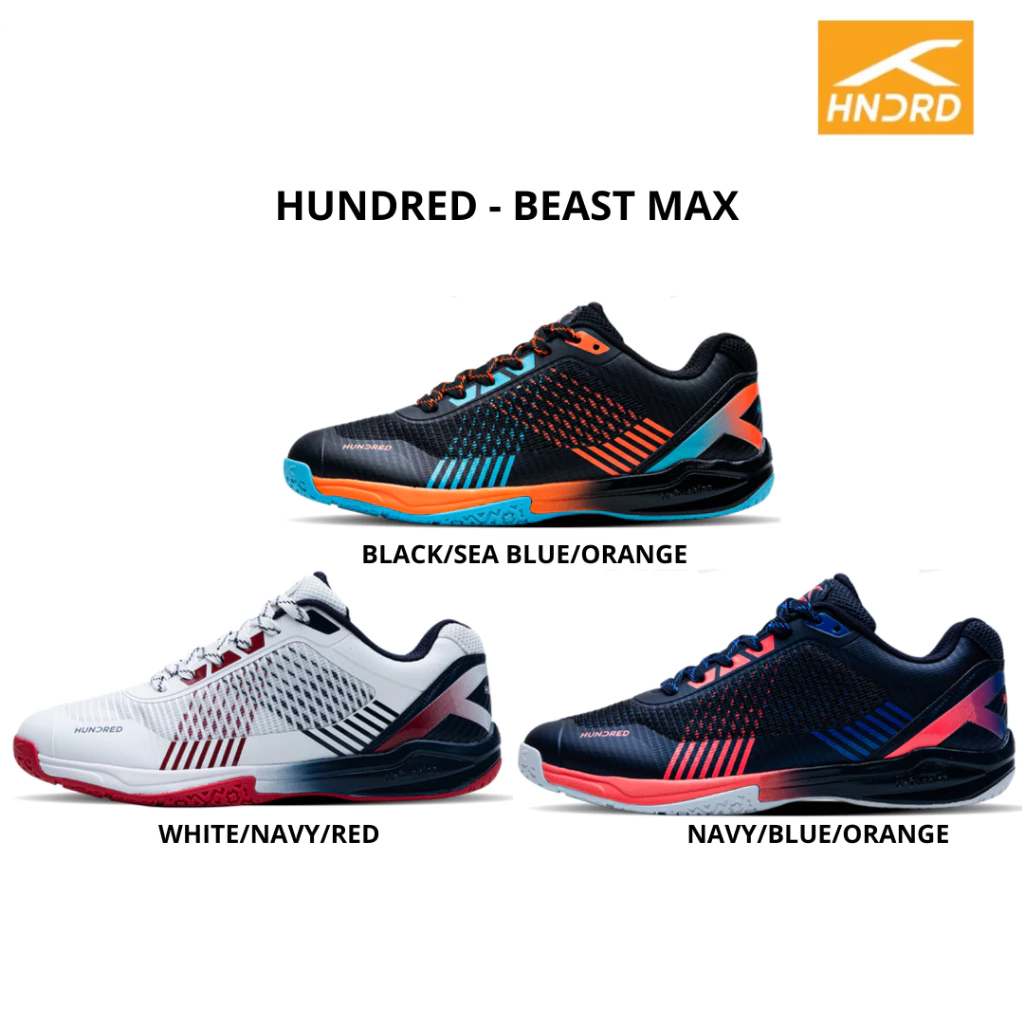 Sepatu Badminton Hundred Beast Max