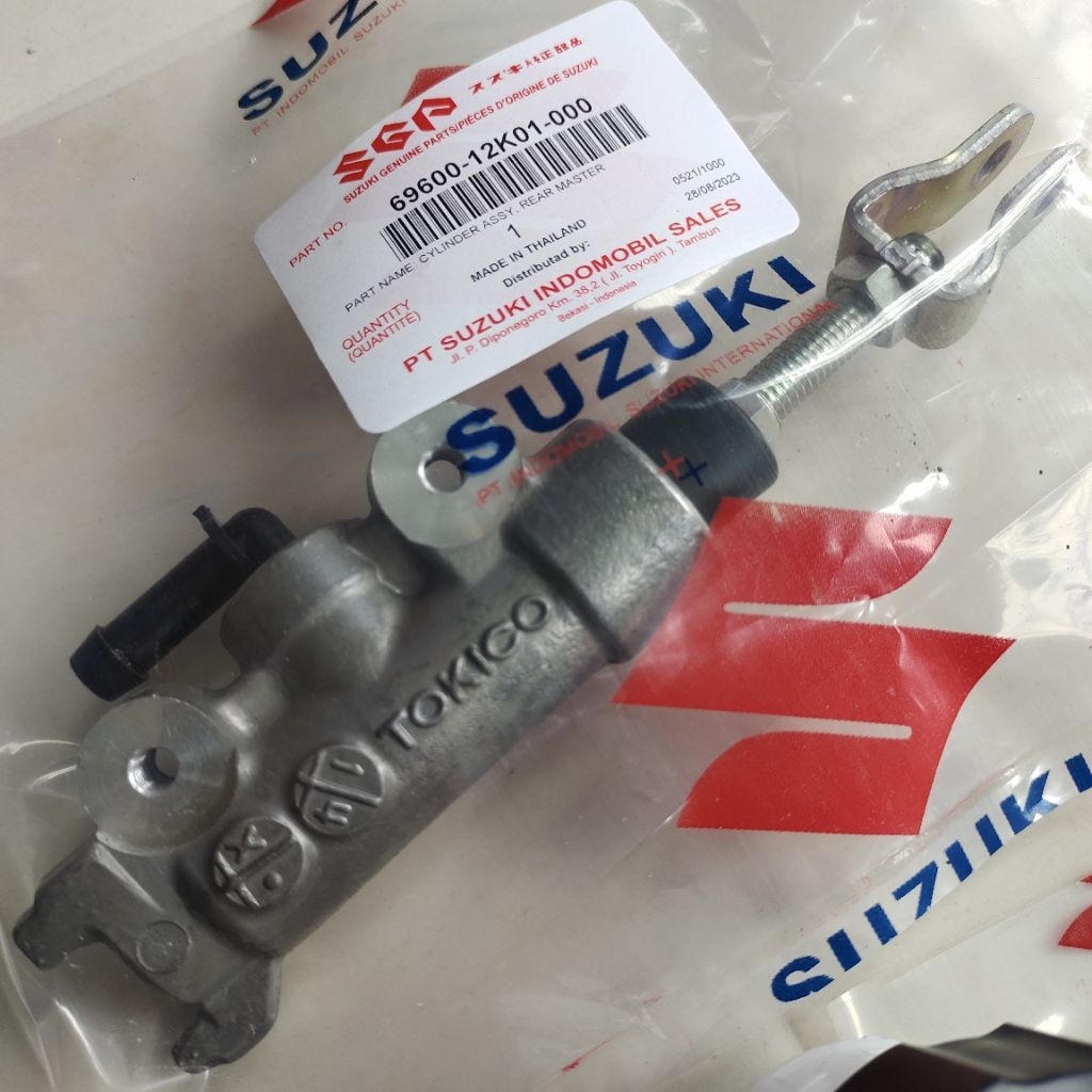 69600-12K01-000 Master Rem Belakang Assy Satria Fu fi Raider GSX 150 Bandit Original Suzuki TOKICO 6