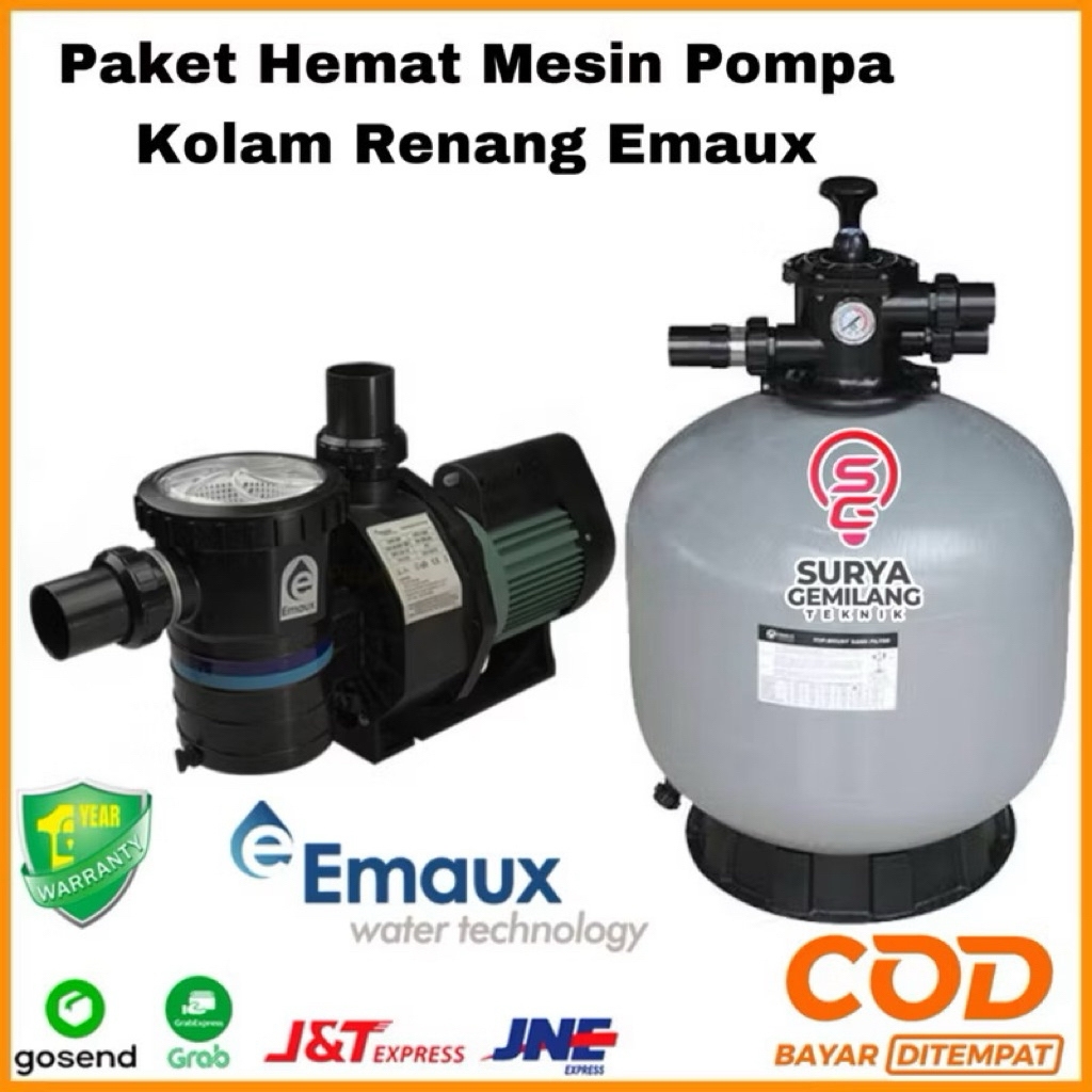 Pompa Kolam Renang 2HP Emaux SB20 Mesin Pompa Air Kolam Renang SB 20