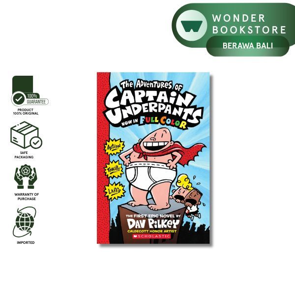 Scholastic - Captain Underpants  Episode 01: Adventures Of Captain Underpants (Col, Sc)