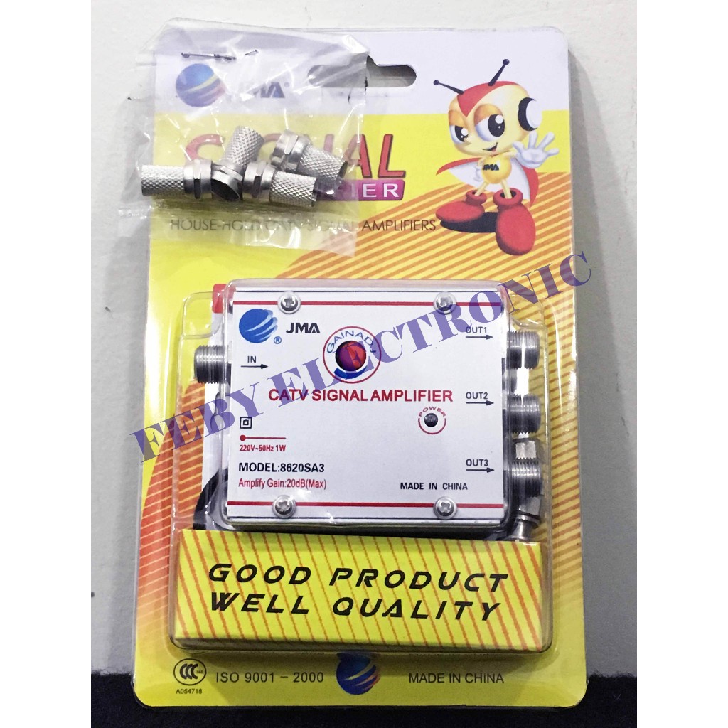 Splitter Booster TV boster Antena JMA 2 way