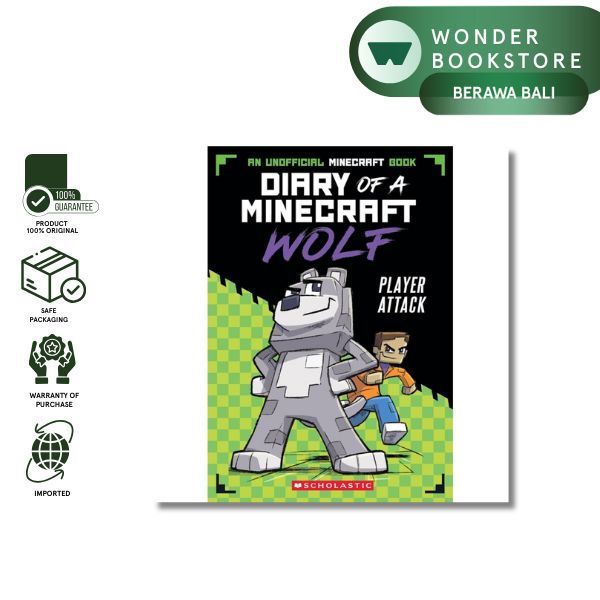 Scholastic - Diary Of A Minecraft Wolf #1:  Player Attack