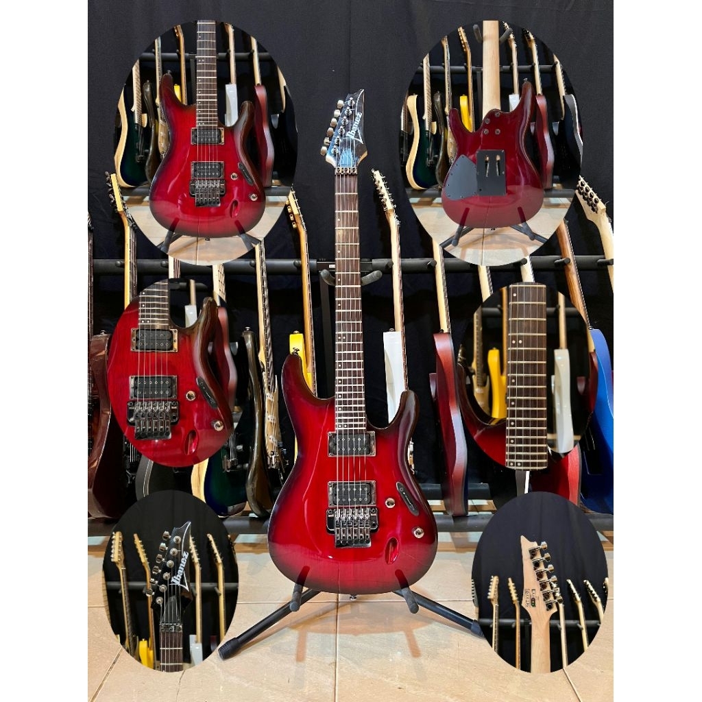 IBANEZ S520 Black Berry Sunburst