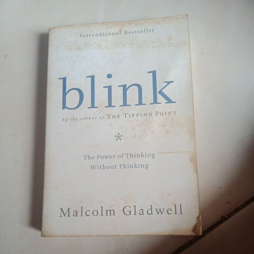 Buku Blink - Malcolm gladwell