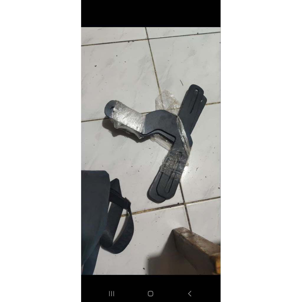 Breket towing depan mobil all new pajero model custom